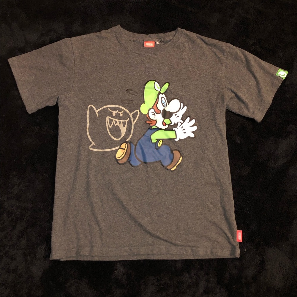 Nintendo Mario Luigi Boo Ghost T-shirt